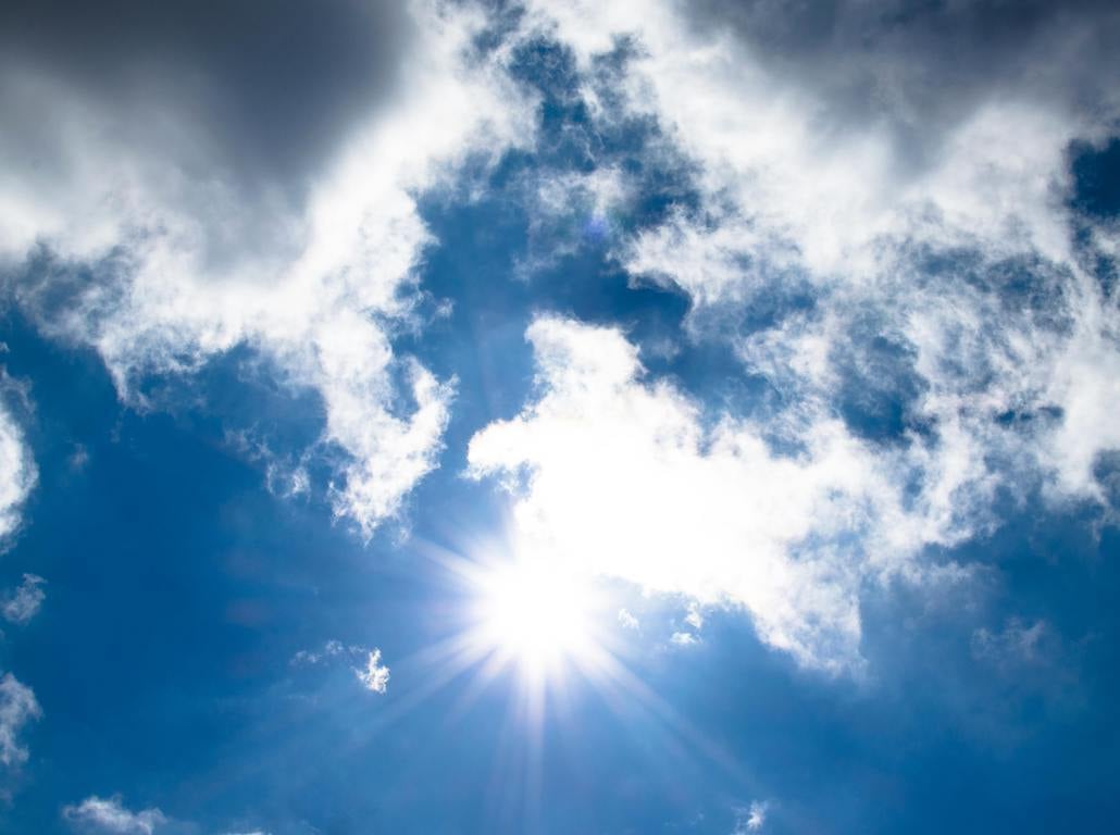 sun and clouds