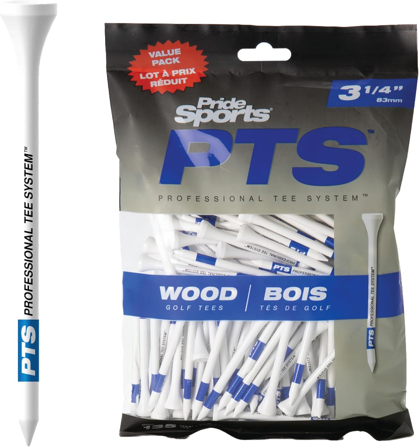 3 1/4 inch golf tees
